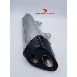 LEFT EXHAUST MUFFLER SPY RACING 250/350 F3