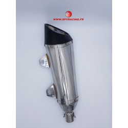 LEFT EXHAUST MUFFLER SPY RACING 250/350 F3