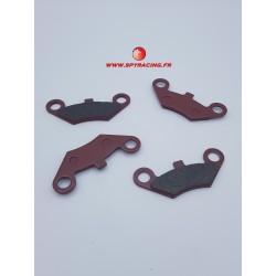 CONJUNTO DE PASTILHAS DE FREIO DIANTEIRO SPY RACING 250/350 F1/F3