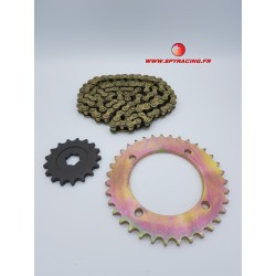 KIT CHAIN - SPROCKET - CROWN SPY 350 F1