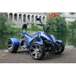 QUAD SPY RACING E8 100% ELECTRIQUE BLEU MAT