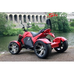 ALFOMBRILLA QUAD SPY RACING E8 100% ELÉCTRICA ROJA