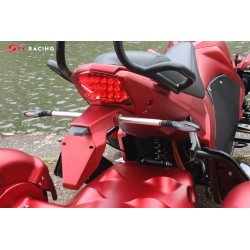 ALFOMBRILLA QUAD SPY RACING E8 100% ELÉCTRICA ROJA