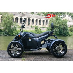 QUAD SPY RACING E8 100% ELECTRIQUE GRIS MAT